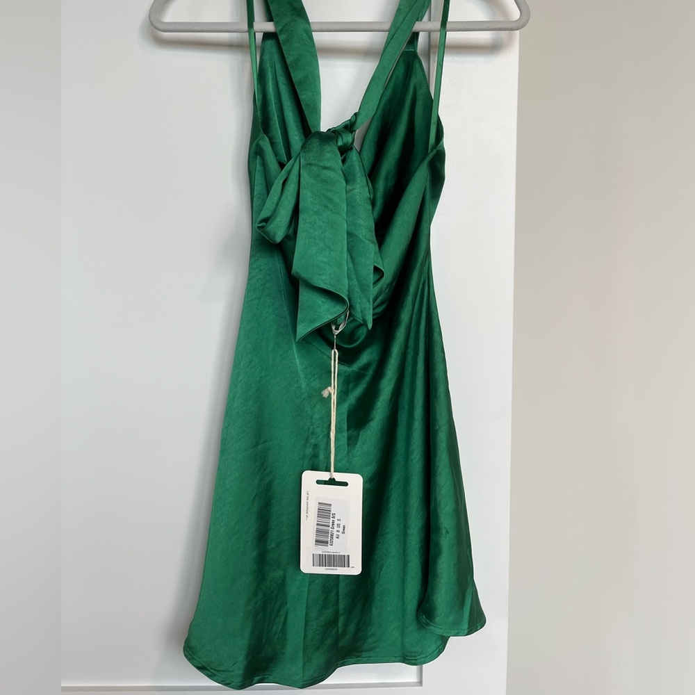 Hello Molly Green Mini Dress